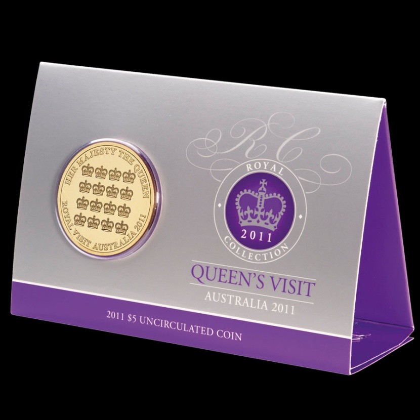 2011-Queen's-Royal-Visit-$5-Uncirculated-Coin